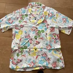 新品】1940s 50sヴィンテージ スタイル 土偶シアサッカー シャツ S 