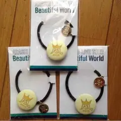 【あと2個】嵐ヘアゴム 黄色