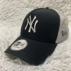 NEW ERA ニューエラ 9FORTY キャップ　黒　メッシュ　ヤンキース