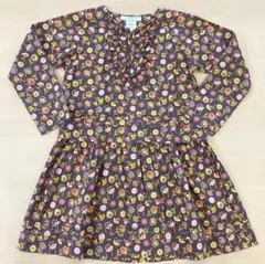 美品　caramelbaby&child フラワープリント ワンピース 6のサムネイル