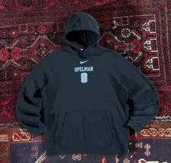 j*n様 NIKE ナイキ カレッジロゴ プルオーバー パーカー ブラック L