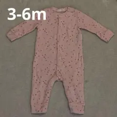 ギャップ　ベビー服　ロンパース　3-6m ピンク