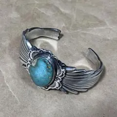 Mt.hill Sunburst Bangle Wide Turquoise