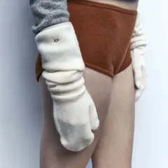 【新品】ZARA ウールカシミヤ ロングミトン
