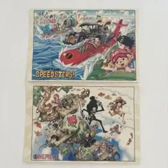 ONE PIECE展 2012 ポストカード2枚
