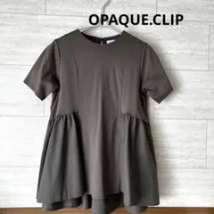 OPAQUE.CLIP オペークドットクリップ　ペプラム　チュニック　Tシャツのサムネイル