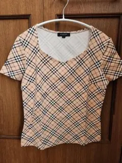 BURBERRY LONDON ノバチェック 半袖Tシャツ ベージュ サイズ1のサムネイル