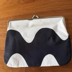 マリメッコ marimekko がま口ポーチ ロッキ