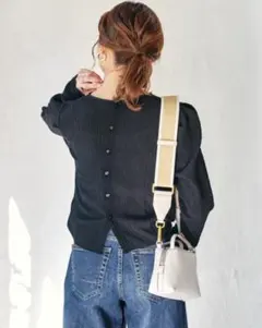 Spick & Span（スピック&スパン）★シュリンクタックスリーブブラウスのサムネイル