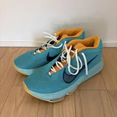 Nike バスケットボールシューズ アクアブルー/オレンジ Nike バスケットボールシューズ アクアブルー/オレンジ - メルカリ