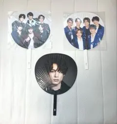 SixTONES集合& 松村北斗 うちわOneST 3点セット