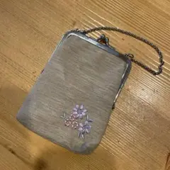 イネド　INED ポーチ　がま口　タバコ入れにも
