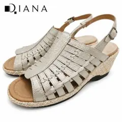 【美品✨】DIANA レザー グルカサンダル バックストラップのサムネイル