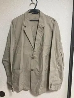 UNIQLO ベージュ　テーラード ジャケット メンズ カジュアル ユニクロ