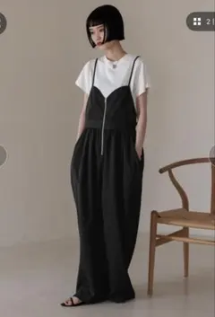 ローリーズファーム　コクーンキャミサロペットのサムネイル