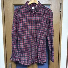 UNIQLO チェックネルシャツ M