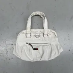 00s diesel handbag archive メタルロゴ　白