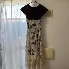 dazzlin オパールフラワーコルセットワンピース