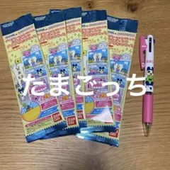 たまごっち　ブックマーク　5個 ジェットストリーム　ボールペン3色 1本 セット