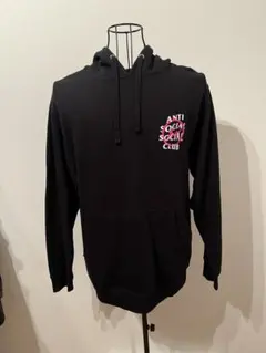 ANTI SOCIAL SOCIAL CLUB ロゴパーカー ブラック Sサイズのサムネイル