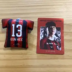 コンサドーレ札幌　キムゴンヒ選手　2点セット