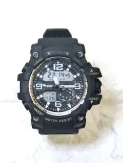 T-SPORTS デジタル腕時計 ブラック　TS-AD095