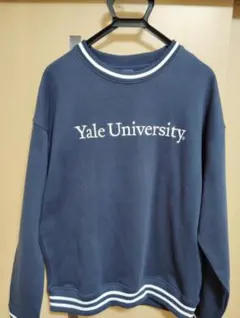 Yale スウェット ネイビー