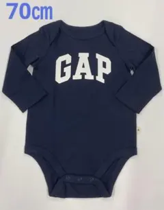 【special price】 babyGap ロゴ長袖ボディ 70㎝