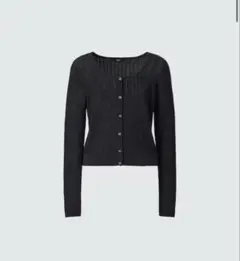 【新品タグ付き】 UNIQLO レースラウンドネックショートカーディガン 3XL
