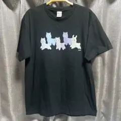 AMUSE アルパカッソ おさんぽTシャツ Lサイズ ブラックのサムネイル