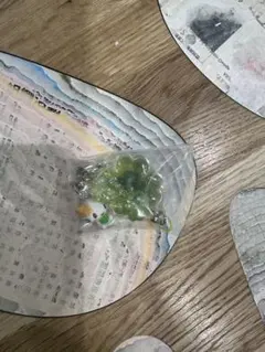 サンリオ　シークレットクローバー　ストラップ　マシュマロみたいなふわふわにゃんこ