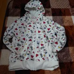 HELLO KITTY フルジップパーカー 130センチ