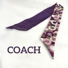 COACH シルク スカーフ