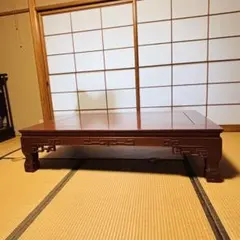 福岡県高級家具産地 星野村 座卓 120cm✕90cm✕35cm 重量物 - メルカリ