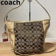 ✨美品✨️ coach コーチ　シグネチャー　ショルダーバッグ　2way
