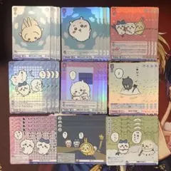 36枚 ちいかわ Vol.2 デッキパーツ ヴァイスシュヴァルツブラウ 4枚ずつ