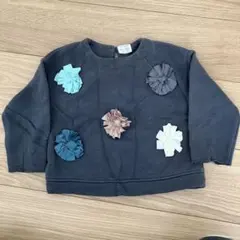 Zara Baby トレーナー 18/24ヶ月 ダークグレー　92