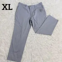 【RESPECTNERO】グレー コットンブレンド スラックス/パンツ/LL