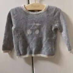 上質　ボンポワン　カシミア　ニット