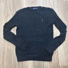 【ラルフローレン】 ニット セーター ケーブルニット ポロ レディース XS S