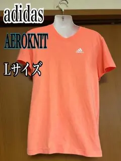 adidas Tシャツ メンズ Lサイズ　スポーツウェア　AEROKNIT