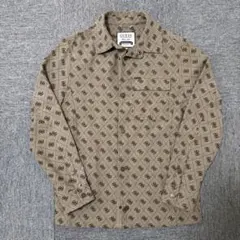 GUESS MONOGRAM Shacket 長袖シャツ Mサイズ