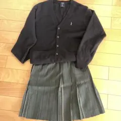 EASTBOY カーディガンとプリーツスカート セット