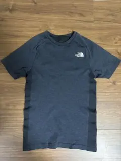 ノースフェイス　ドライTシャツ　ネイビー　140㎝