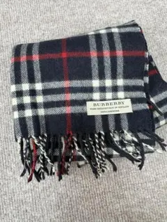 Burberry カシミヤ マフラー チェック柄