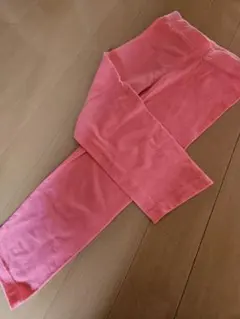 Gap Kids ショッキングピンク ロングパンツ 130女の子蛍光色春夏服