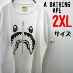 使用感あり A BATHING APE アベイシングエイプ シャーク Tシャツ