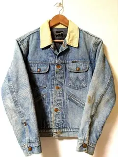 Wrangler ラングラー デニムジャケット ボロ ブランケット 90s 古着