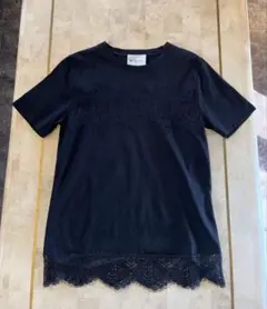 be Blumarine☆ブルマリン　レース付きTシャツ　カットソー　Mのサムネイル