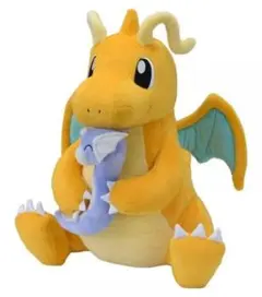 ポケモン カイリュー＆ミニリュウ 大器晩成 抱っこぬいぐるみ - メルカリ